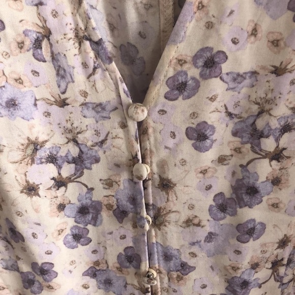 - H&M Floral Maxi Size M Dress - Picture 10 of 15